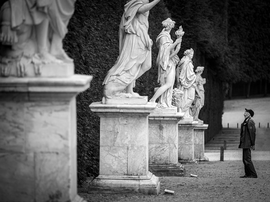 Versailles Photograph - Staring by Fernando Silveira