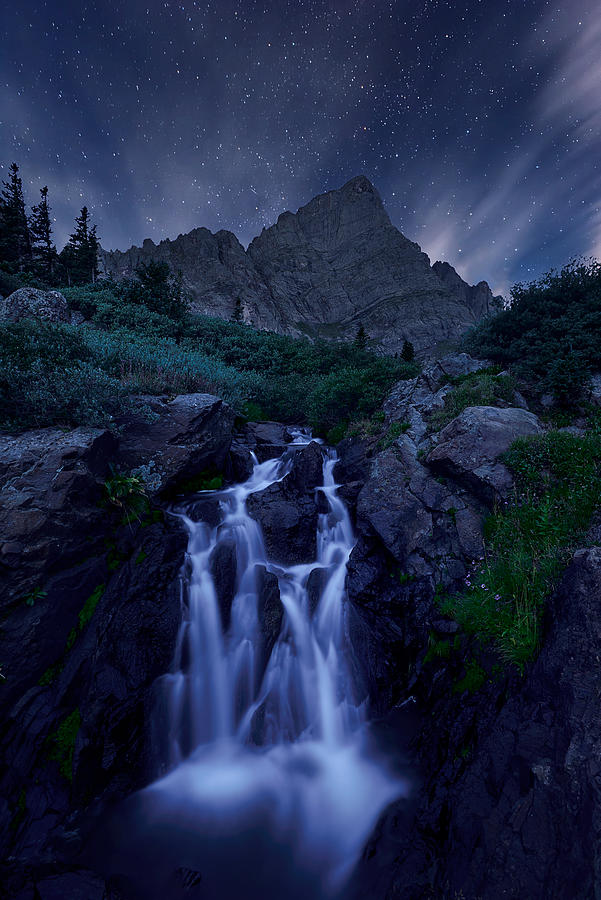 Starring Night At Wilderness Photograph by Mei Xu