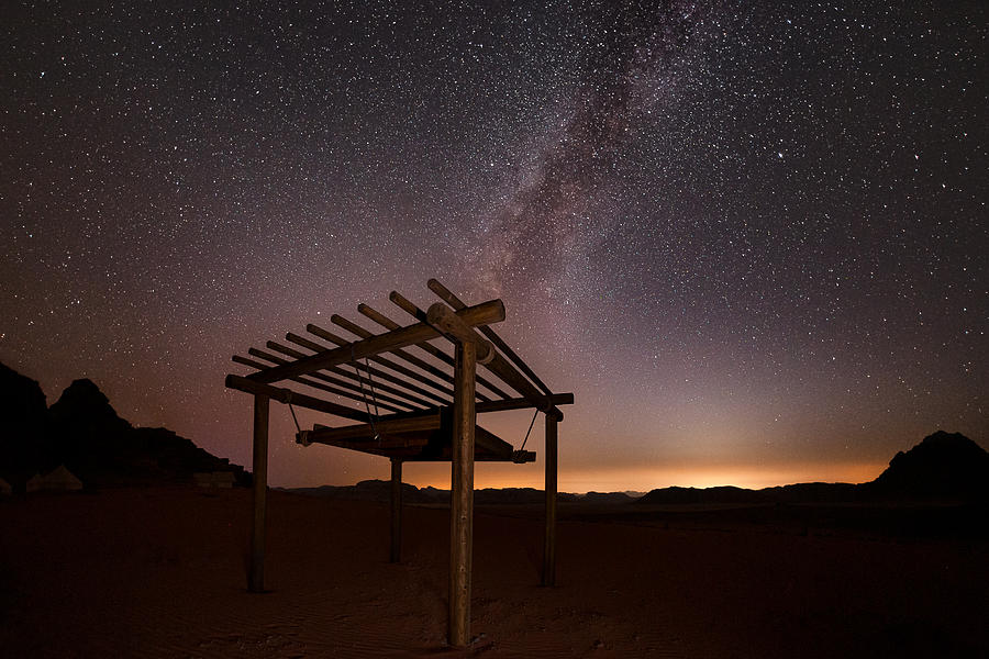 Starry Night Photograph by Saad Shawki Ibrahim