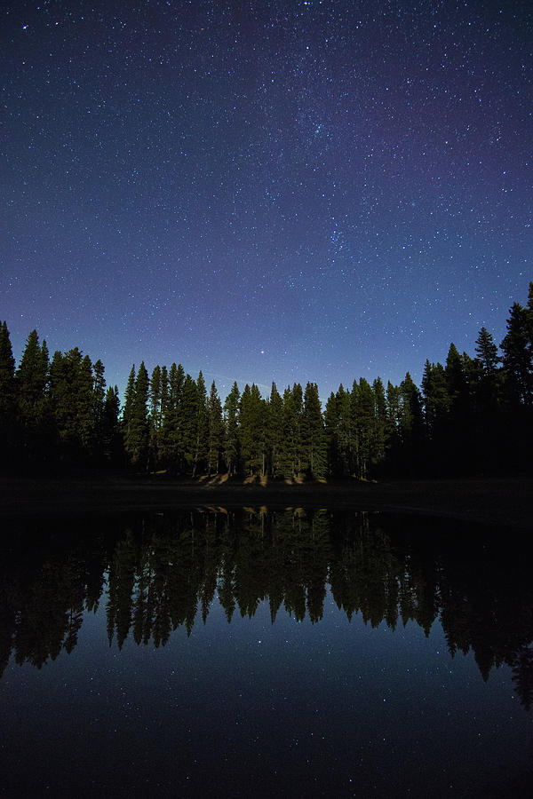 Starry Night Sky, Nickel Plate Provincial Park, Penticton, British ...