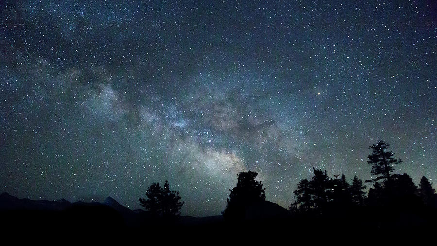 Starry Skies over Yosemite Photograph by Jeff Bord