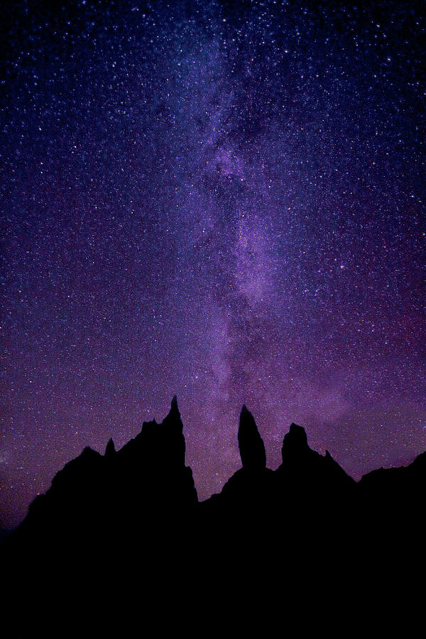 Stars Above The Old Man Of Storr - Isle Photograph by Doug Chinnery
