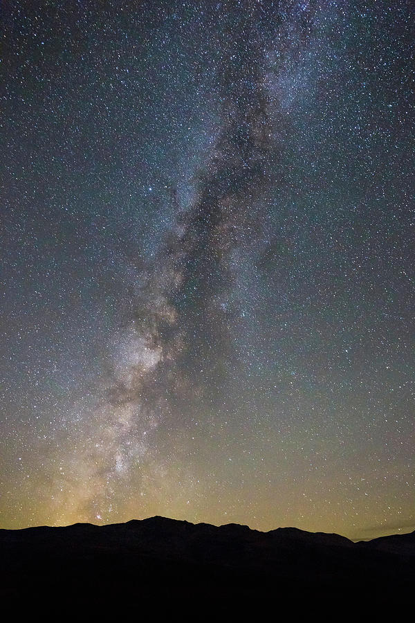 Stars And Night Sky Over Death Valley National Park, California, Usa ...