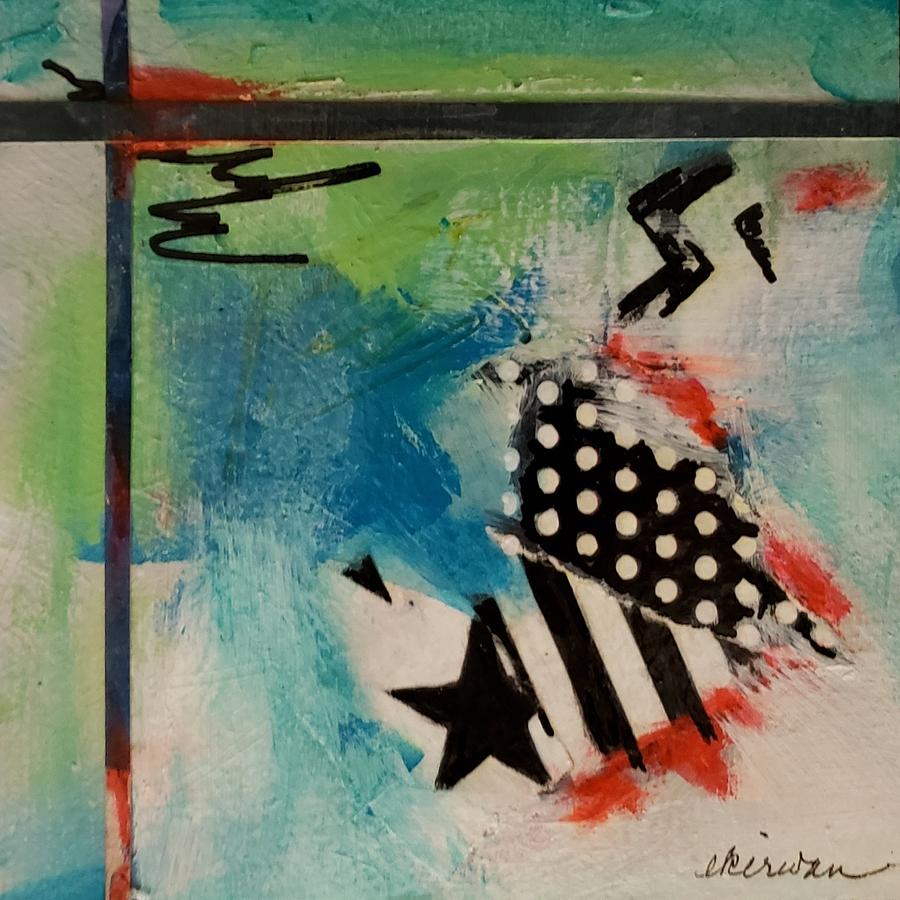 Abstract Photograph - Stars and Stripes by Ellen Kirwan Abstract Photograph - Stars and Stripes by Ellen Kirwan