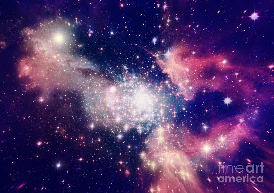 Harmony Digital Art - Stars Of A Planet And Galaxy In A Free by Anatolii Vasilev Harmony Digital Art - Stars Of A Planet And Galaxy In A Free by Anatolii Vasilev
