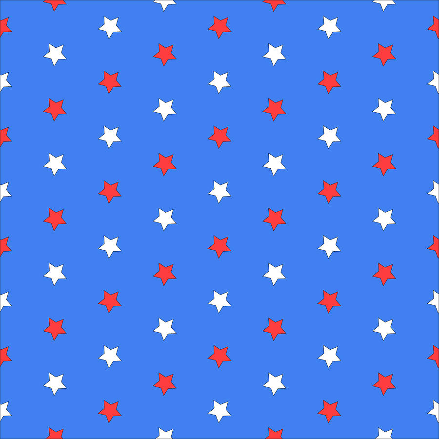 Stars Digital Art - Stars on blue by Konstantin Bibikov Stars Digital Art - Stars on blue by Konstantin Bibikov