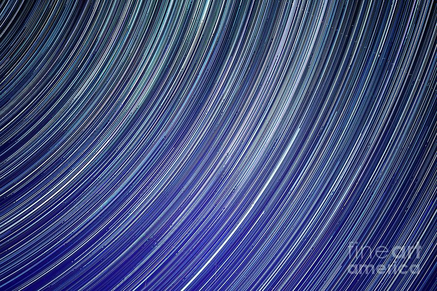 Stars Trails Photograph by Wladimir Bulgar/science Photo Library