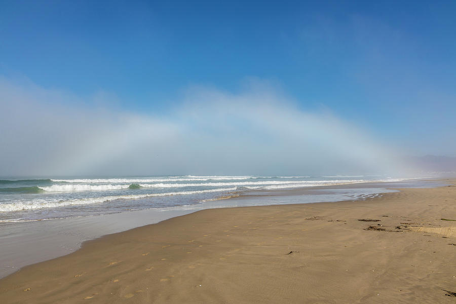 Start of the Rainbow Pismo State Park CA Photograph by John McGraw