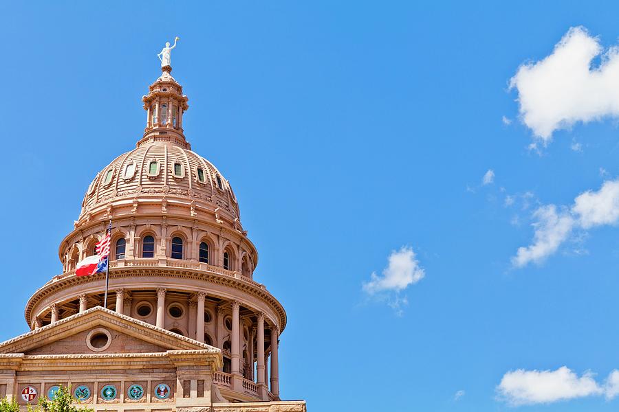 State Capitol, Austin, Texas Digital Art by Kav Dadfar