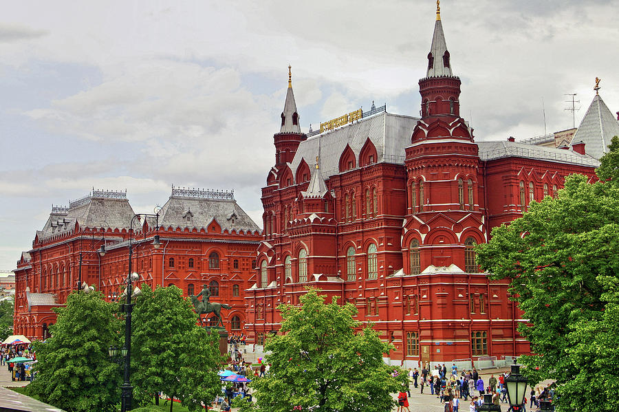 Moscow Photograph - State Historical Museum by Pola Damonte Via Getty Images