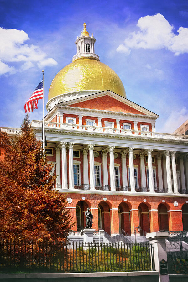 State House Boston Massachusetts Photograph by Carol Japp
