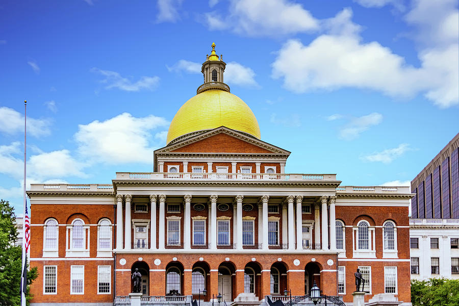 State House in Boston Photograph by Darryl Brooks