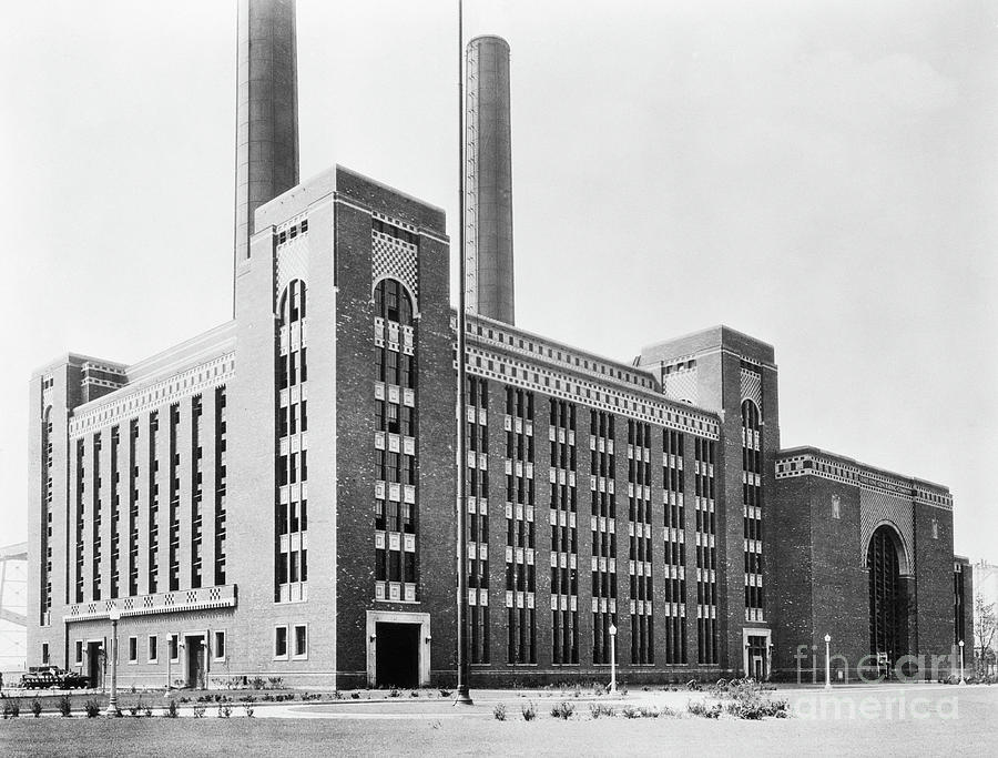 State Line Generating Plant Photograph by Bettmann
