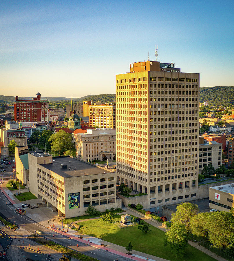 State Office Building Binghamton Photograph by Anthony Giammarino