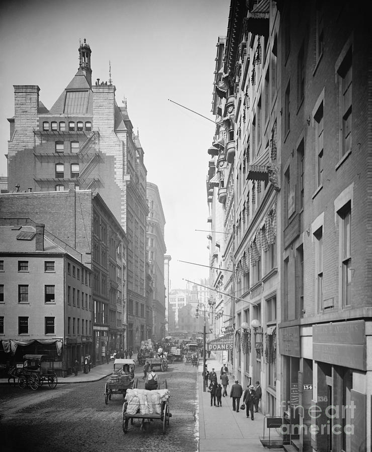 STATE STREET, c1905 Photograph by Granger