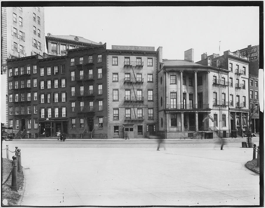 Architecture Photograph - State Street Opposite Battery Park by The New York Historical Society