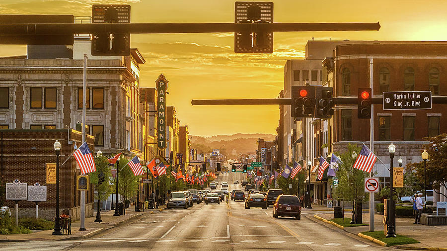 State Street Sunset Photograph