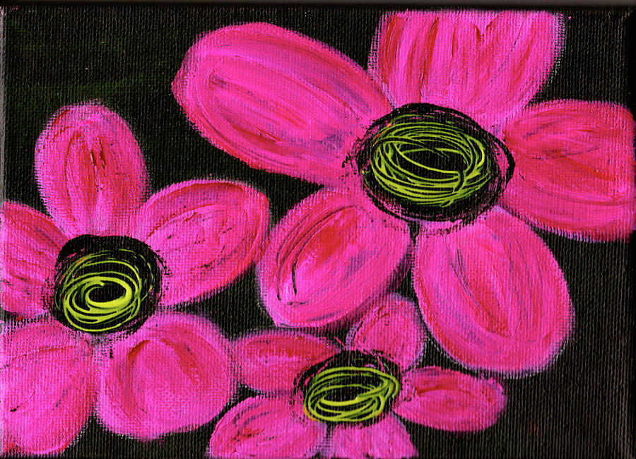 Flower Painting - Statement Flower by Kathleen Tennant