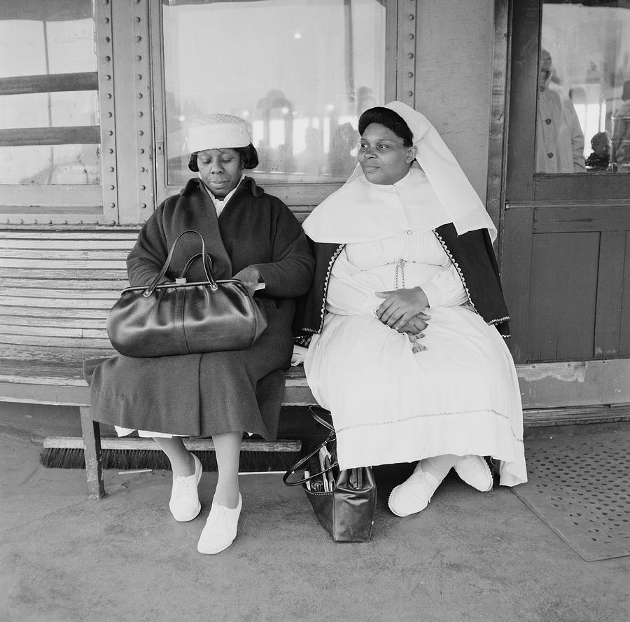 Staten Island Ferry Passengers Photograph by Chris Morphet