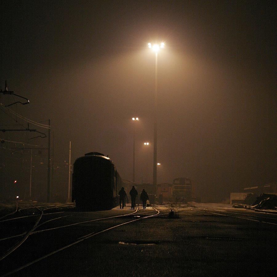 Station At Night Photograph by Nicola Filardi
