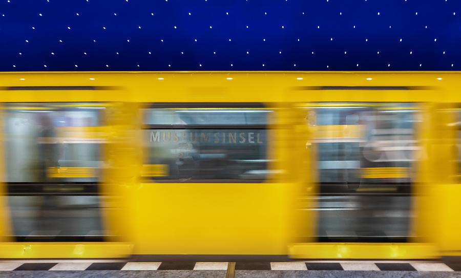 Train Photograph - Station Museumsinsel by Stephan Rckert