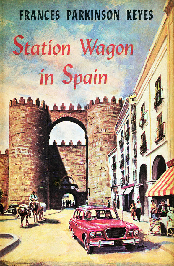 Station Wagon in Spain Painting by Baton