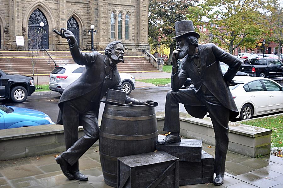 Statue in Charlottetown Photograph by John Hughes Pixels