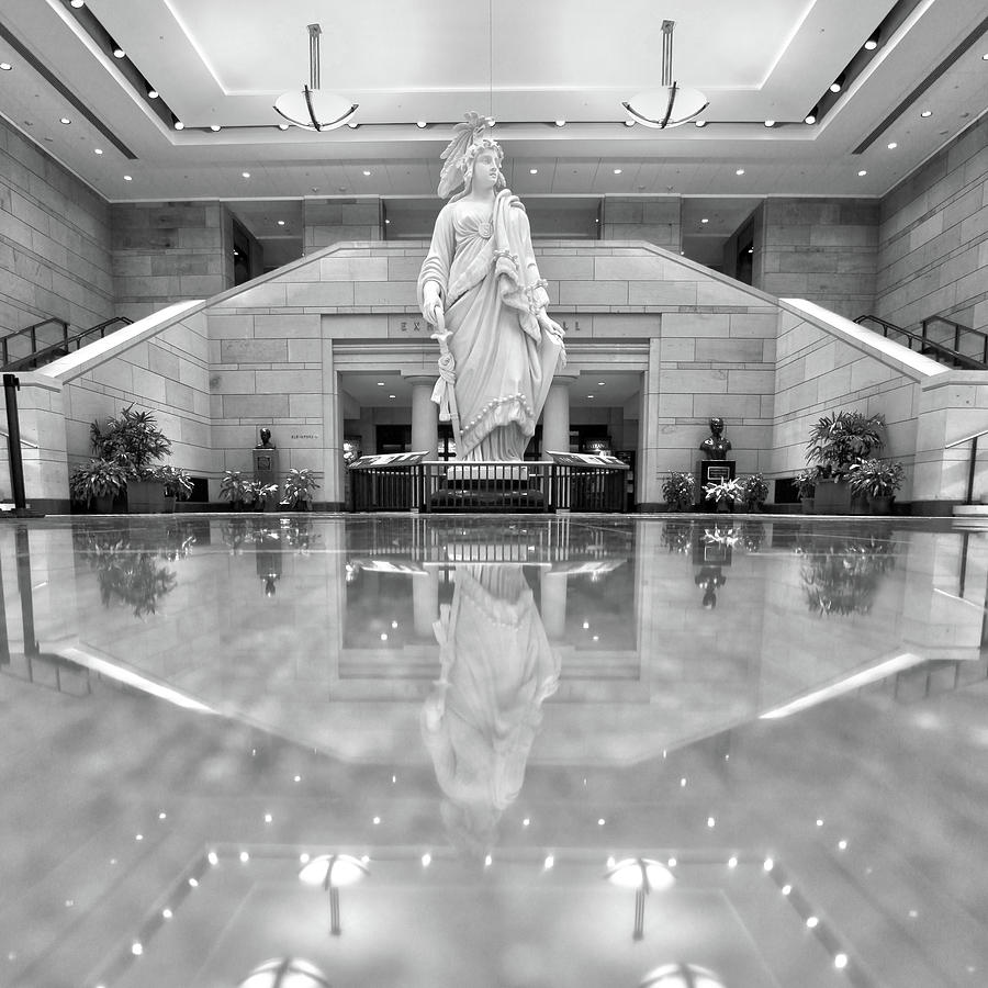 Statue of Freedom Photograph by Mitch Cat