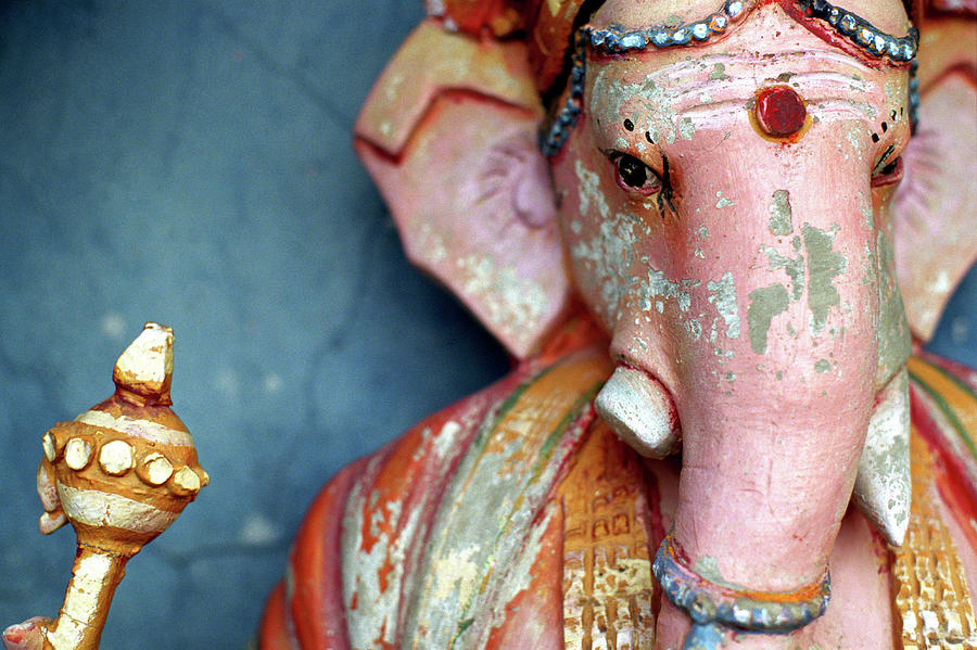 Statue Of Ganesh, India Photograph by Mark Oatney Statue Of Ganesh, India Photograph by Mark Oatney