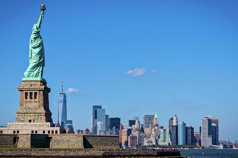 Statue Of Liberty 6 Photograph By Bill Chizek - Fine Art America