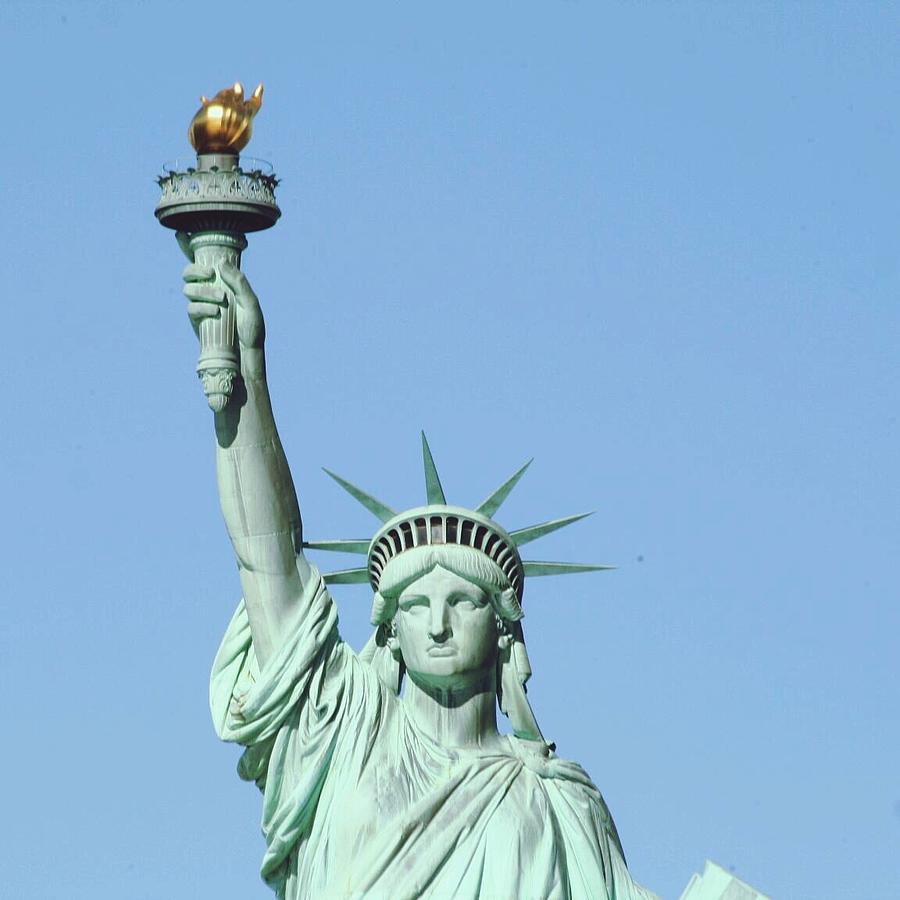 Statue Of Liberty Against Clear Sky Photograph by Valentina Bielli / Eyeem Statue Of Liberty Against Clear Sky Photograph by Valentina Bielli / Eyeem