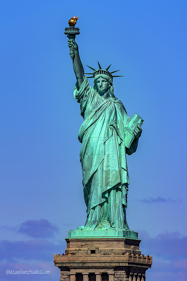 Statue of Liberty Photograph by LeeAnn McLaneGoetz McLaneGoetzStudioLLCcom