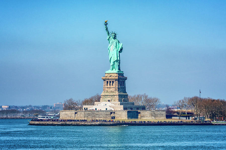 Statue Of Liberty NYC-GRK3385_04062019 Photograph by Greg Kluempers