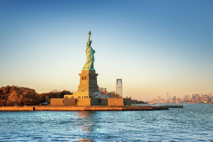 Statue Of Liberty, Nyc Digital Art By Lumiere - Fine Art America