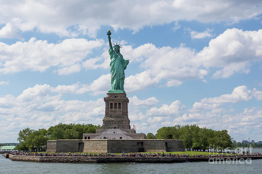Statue of Liberty Photograph by Sanjeev Singhal