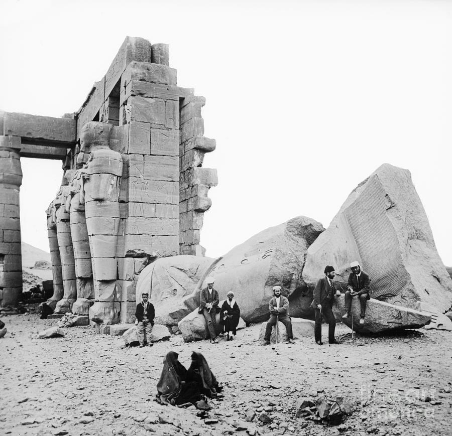 Statue Of Rameses II At The Ramesseum Photograph by Bettmann