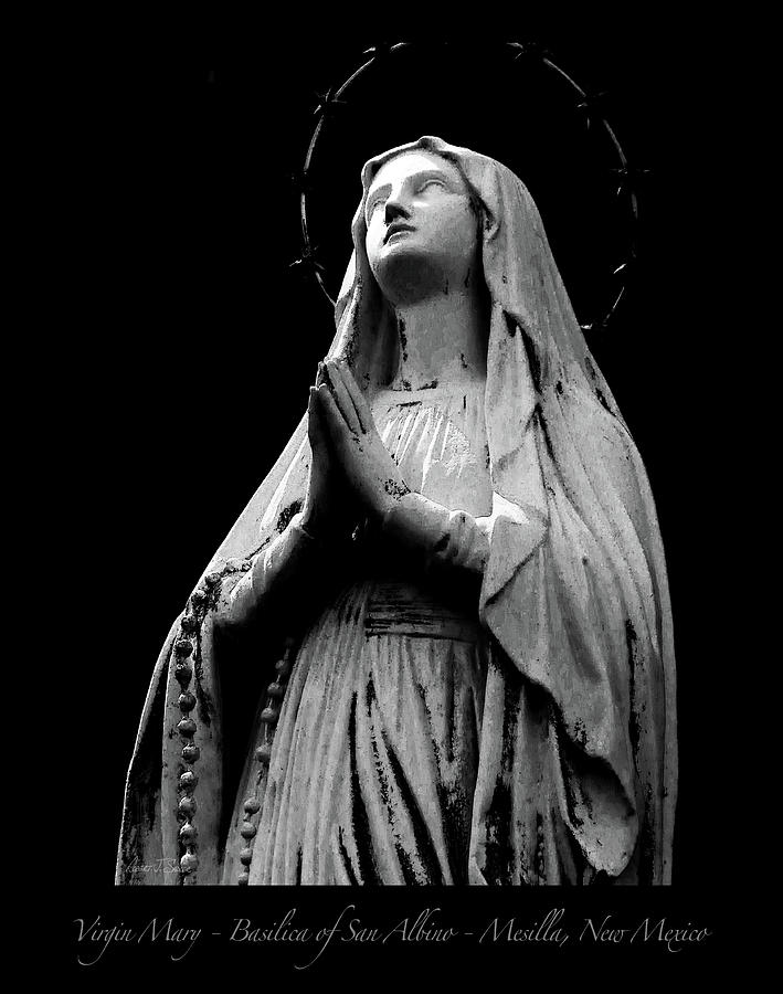 Statue Of The Virgin Mary Photograph By Robert J Sadler Fine Art America