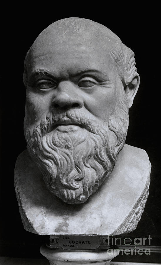 Statuette Of Socrates Photograph by Bettmann