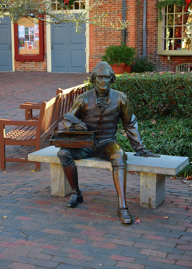 Statute of Thomas Jefferson by Karen Harrison Statute of Thomas Jefferson by Karen Harrison