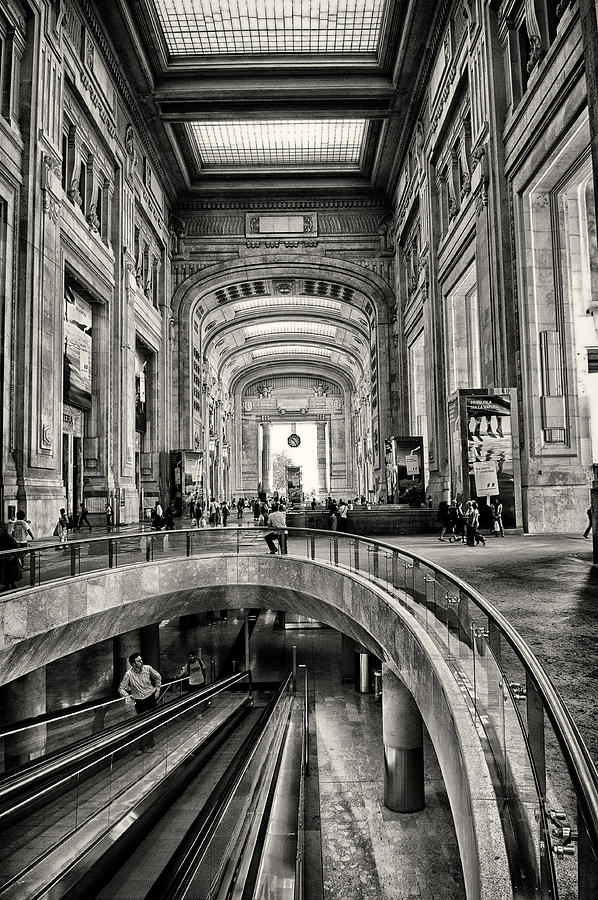 Architecture Photograph - Stazione Ferroviaria, Milano, Italia #2 by Yiannis Logiotatides