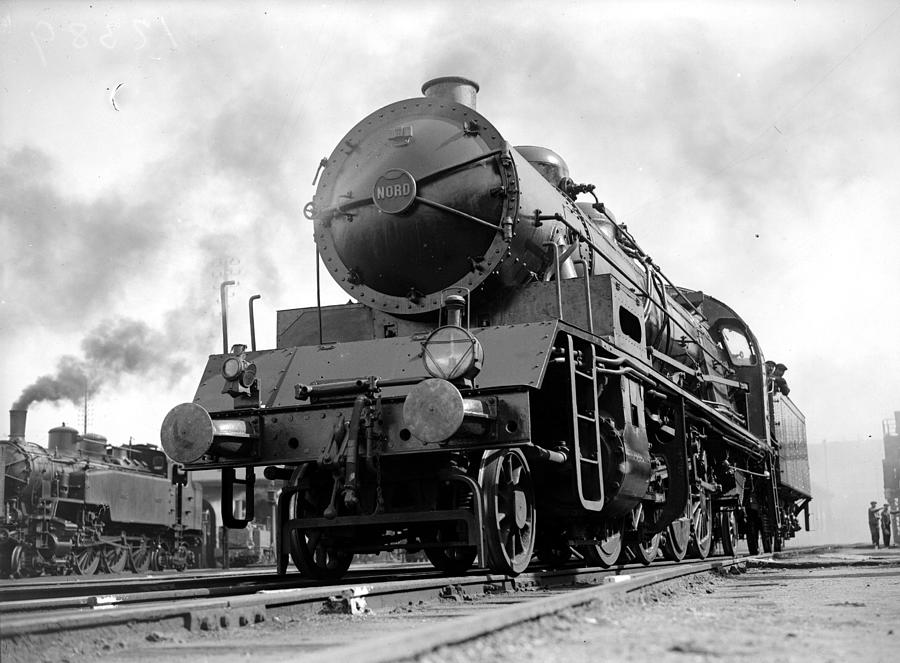 Steam Locomotive Photograph by Fox Photos