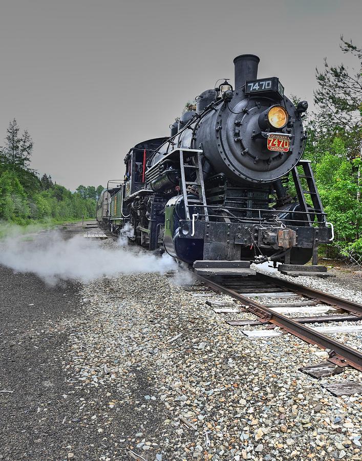 Steam Locomotive Photograph by Steve Brown