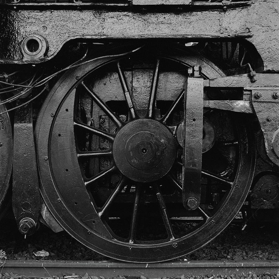 Steam Locomotive Wheels Photograph by Michael John Hood