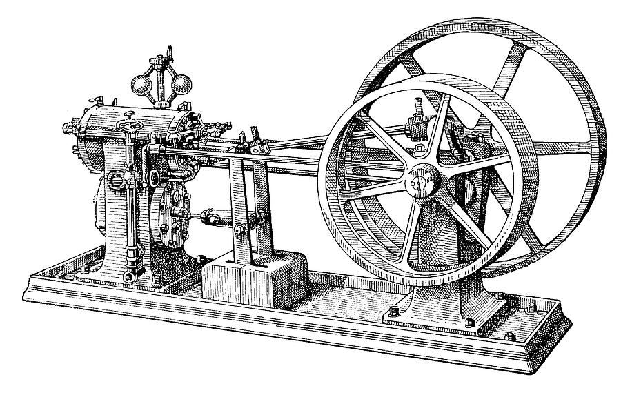 Steam Machine Drawing