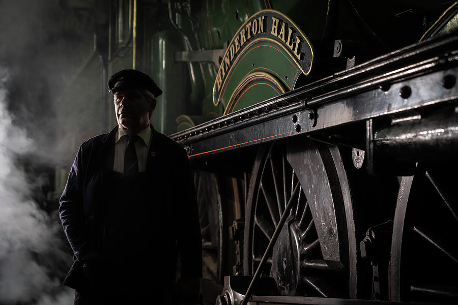 Steam Portrait Colour Photograph by Framing Places