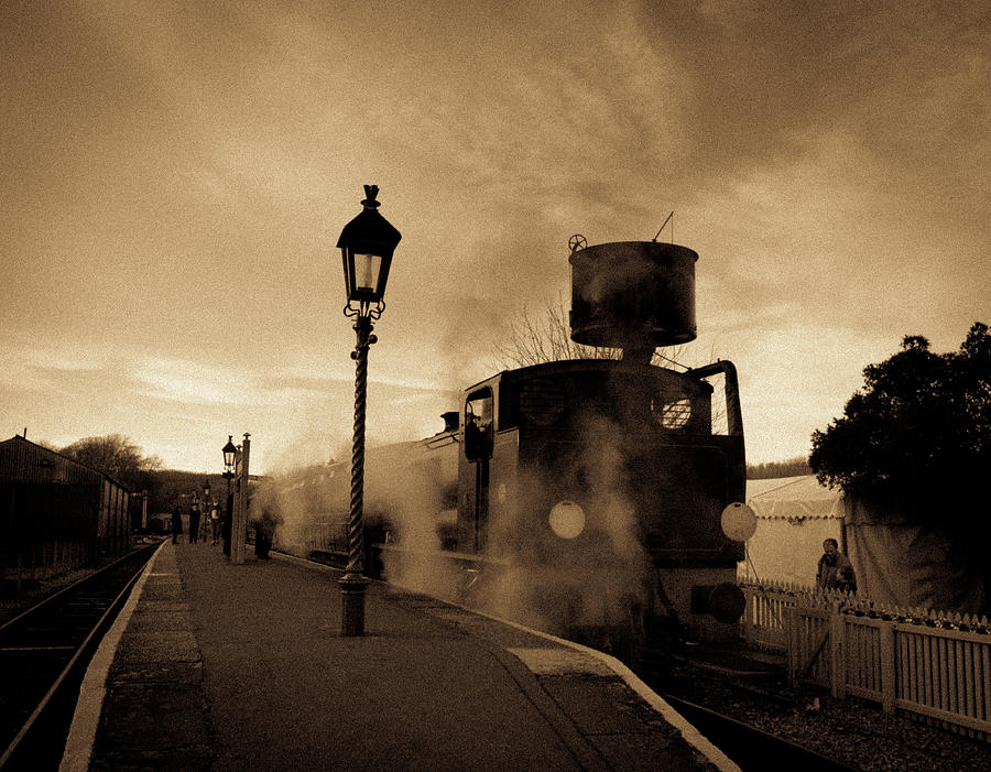 Steam Railway Photograph by S0ulsurfing - Jason Swain