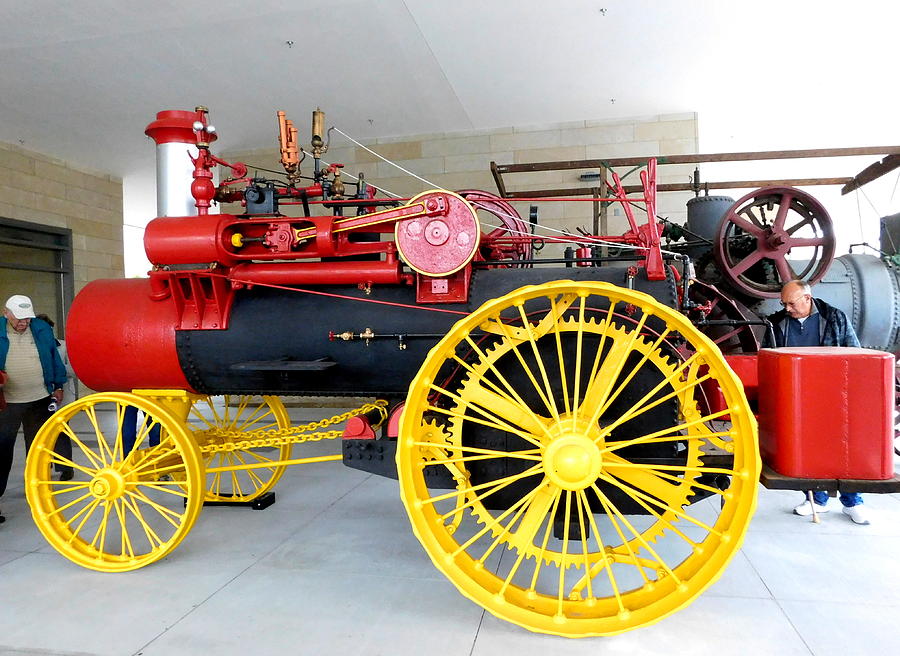 Steam tractor Photograph by Stanley Secretan - Pixels