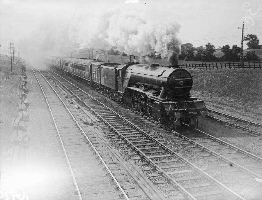 Steam Train Photograph by Fox Photos