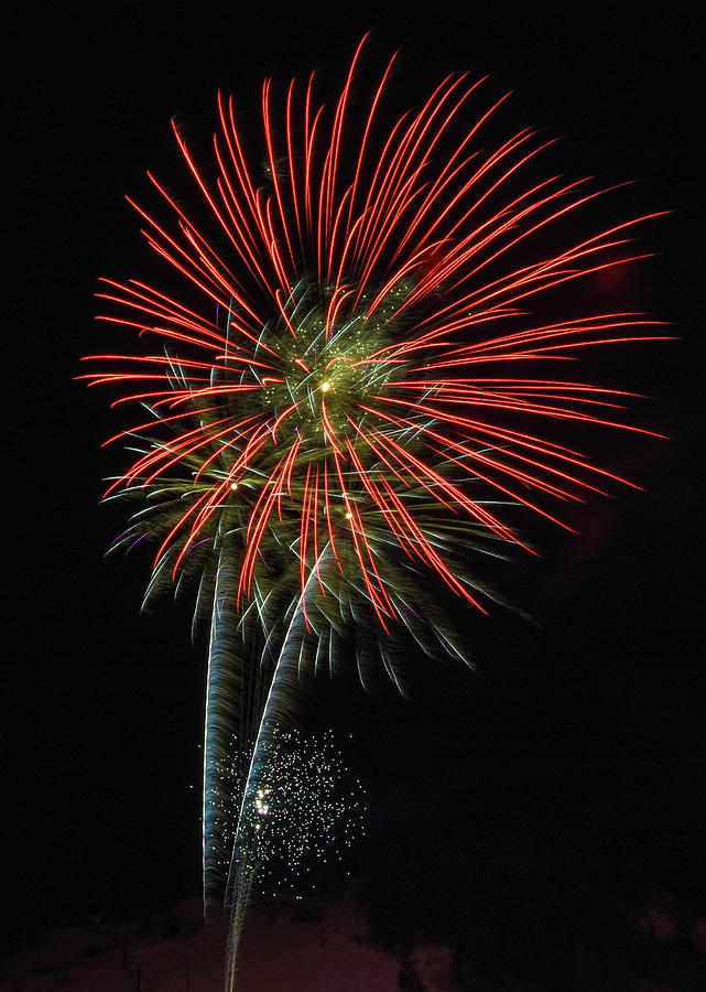 Steamboat Springs Fireworks 2 Photograph by Dave Masters Fine Art America
