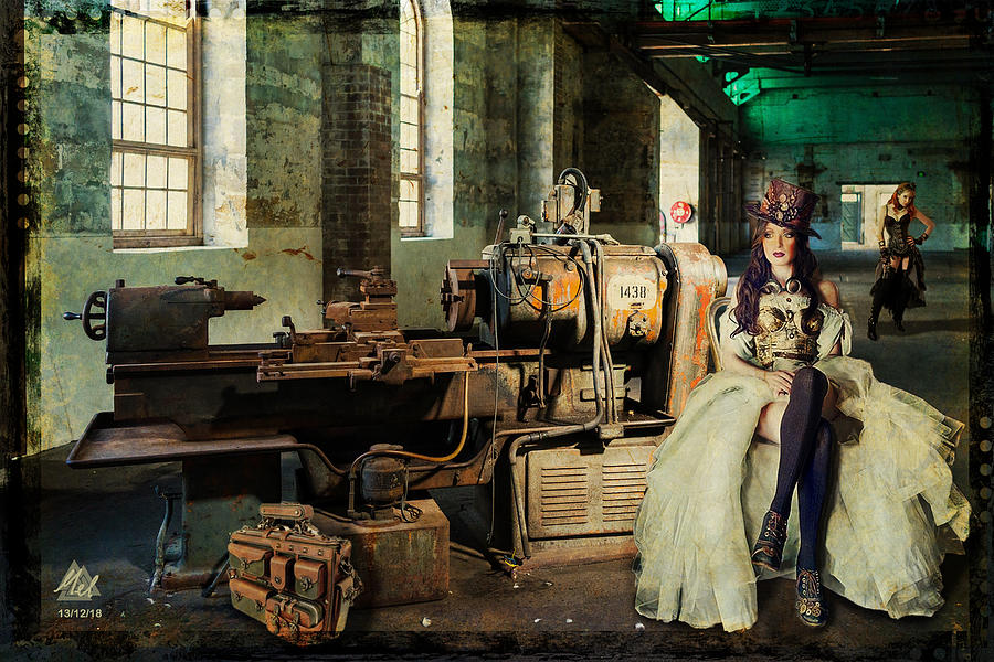 Steampunk 7 Digital Art by Mel Beasley